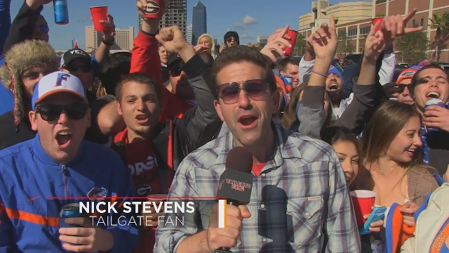 Tailgate Fan: Florida-Georgia Rivalry