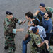 Lebanese soldiers confronted protesters who tried to block lawmakers from entering Parliament. The demonstrators hurled eggs at the legislators’ cars.