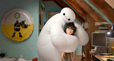 Baymax and Hiro in 