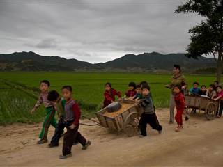 On the Road in North Korea