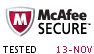 McAfee SECURE sites help keep you safe from identity theft, credit card fraud, spyware, spam, viruses and online scams