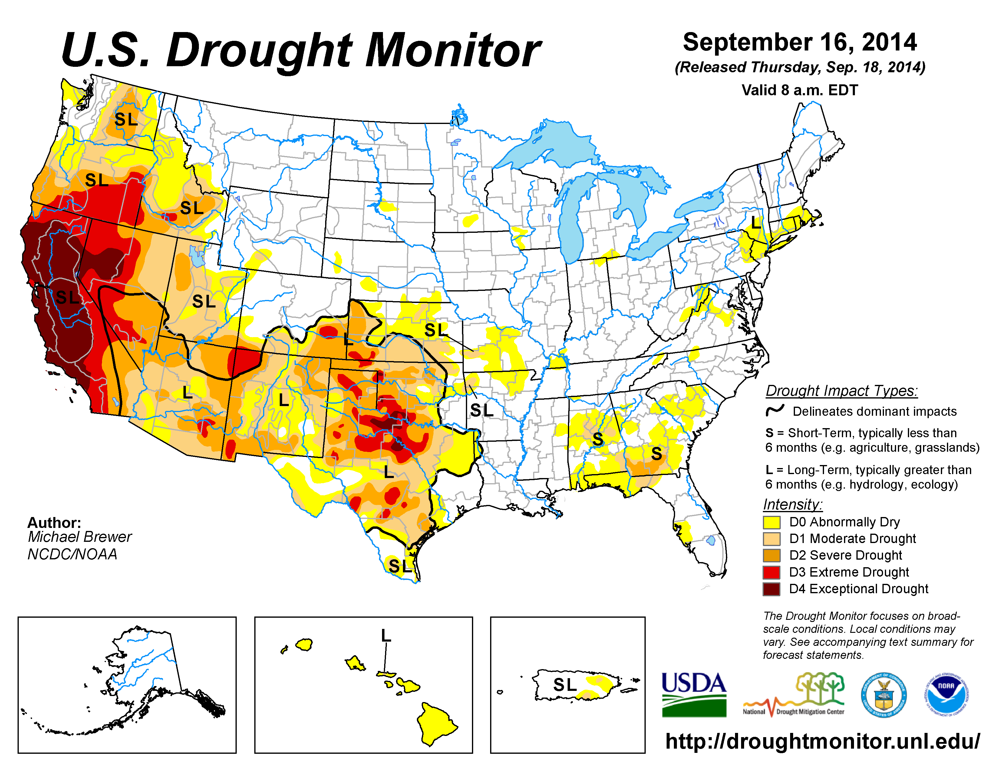 US Drought Monitor