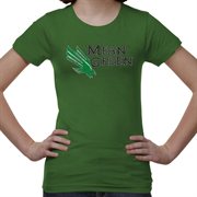 North Texas Mean Green Youth Distressed Primary T-Shirt - Green-