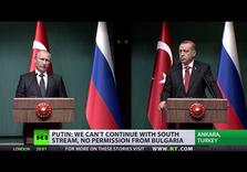 Putin, Blocked by Europe, turns to Turkey for Gas Pipeline