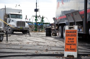 A Cabot fracking site in Harford Township, Susquehanna County.