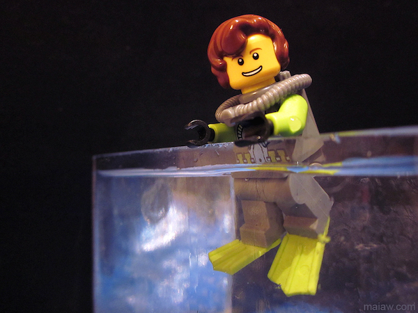 Dr. Sylvia Earle Lego figurine