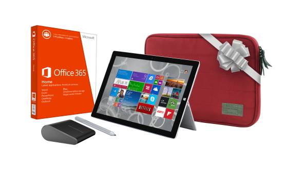 Surface Pro 3 Holiday Bundle