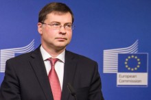 
Valdis Dombrovskis, Vizepräsident der EU-Kommission, ist für Wirtschafts- und Währungsfragen zuständig
