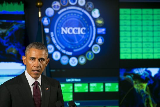 President Obama Delivers Remarks On Cyber Security