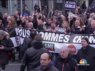 A Million Show Solidarity at Paris March Against Terrorism