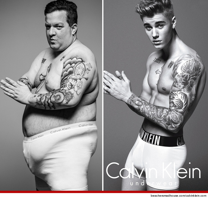 Jeff Beacher Justin Bieber Calvin Klein Ad