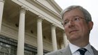 Tony Hall outside the Royal Opera House in 2007