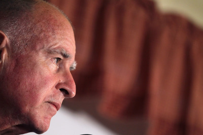 File photo. Gov. Jerry Brown begins his historic fourth term as governor on Monday.