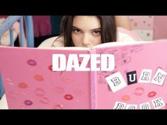 Kendall Jenner's Burn Book on Dazed