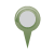 map pin - green/circle