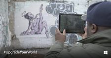 'James helps rebuild the streets of Detroit via art. Who do you know that’s doing great things to #UpgradeYourWorld? 
http://wndw.ms/5L1YOz'