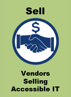 Sell. Image with shaking hands. Vendors Selling Accessible IT