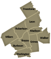 Bryan District County Map