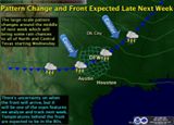 'Temps will be close to 100 for #LaborDayWeekend but a welcome pattern change should arrive late next week! #dfwwx'