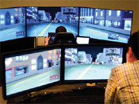 TTI's driving simulator