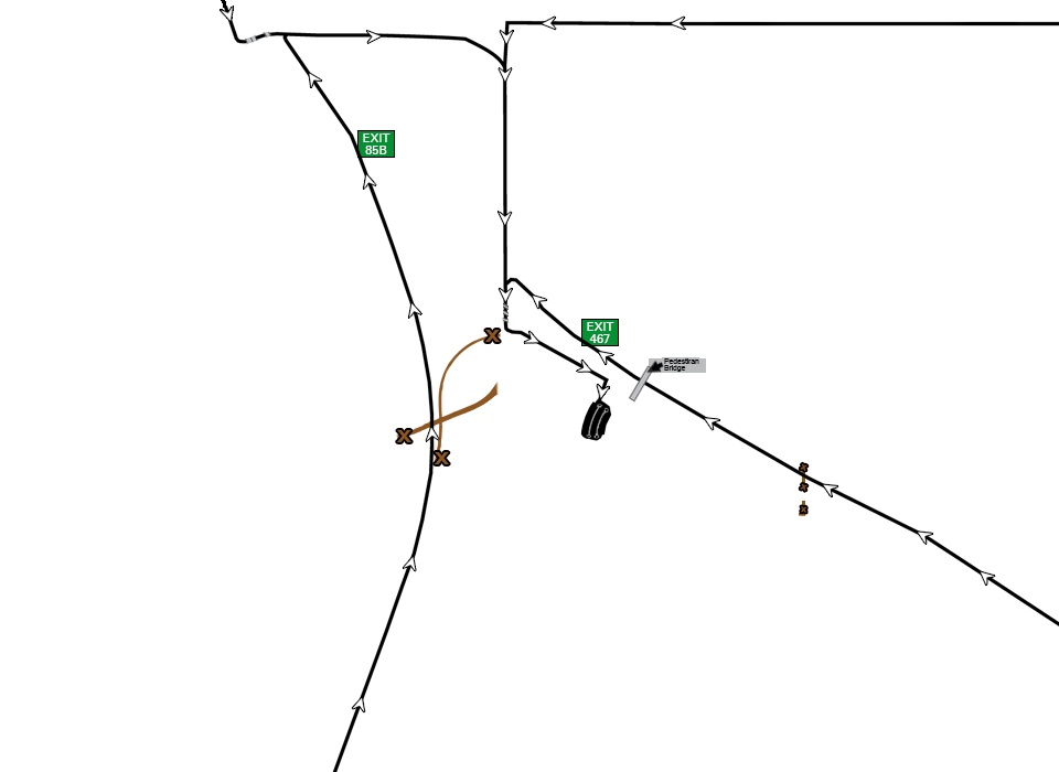 Apogee Stadium Game-Day Black Parking Route