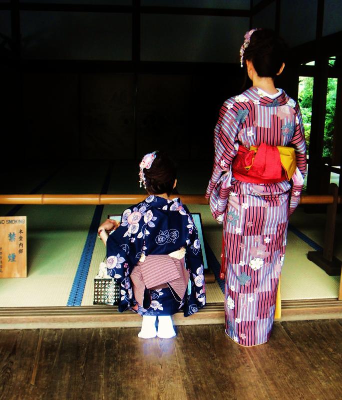 In Kimono