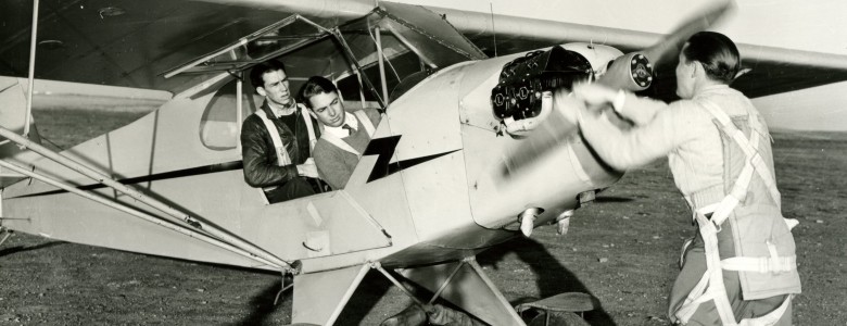 UNTA_U0485-037-0010
Pilots train in the Civil Aeronautics Authority flight program, c.1940s