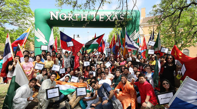 International Native Dress and Flag Parade