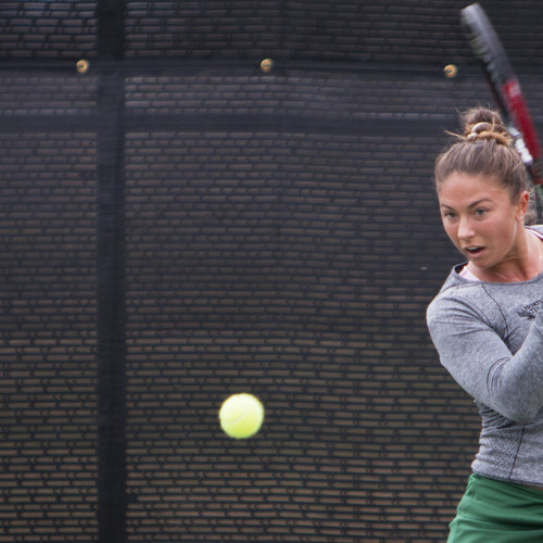 Tennis team finds positive outlook  after season ends in C-USA Semifinals