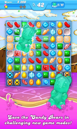 Candy Crush Soda Saga mobile screenshot