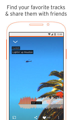 SoundCloud mobile screenshot