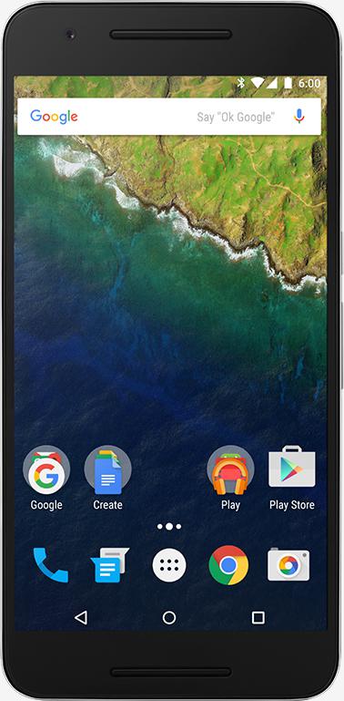 Nexus 6P front view