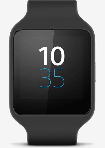 Sony SmartWatch 3 front view