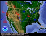 National Weather Map - Click to enlarge