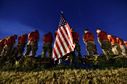 Special tactics Airmen bow their heads during a moment of prayer before the start of the 2015 Special Tactics Memorial Ruck March at Joint Base San Antonio-Lackland, Texas, Oct. 4, 2015. The march covered 812 miles with every Airman carrying a 50-pound ruck, ending at Hurlburt Field, Fla. The march is to bring awareness to the service and sacrifice of special tactics members and in memory of fallen comrades since 9/11. (U.S. Air Force photo/Senior Airman Taylor Curry)