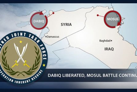 WASHINGTON -- In Syria and Iraq, local ground forces backed by the U.S.-led coalition have made significant progress over the past two days in the fight to counter the Islamic State of Iraq and the Levant, Pentagon Press Secretary Peter Cook told reporters today.