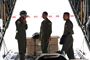 Philippine Air Force C-130 crew members prepare a U.S. Air Force C-130 Hercules aircraft for low-cost, low-altitude airdrop operations with U.S. Air Force Tech. Sgt. John Quiason (middle), 36th Airlift Squadron, 374th Airlift Wing, Yokota Air Base, Japan, during the current iteration of a rotational Air Contingent at Brigadier General Benito N Ebuen Air Base, Lapu-Lapu City, Philippines, Oct. 5, 2016. For the exchange, Yokota-based C-130s flew with members of the Philippine Air Force&#39;s 220th Airlift Wing, from Brig. Gen. Benito N. Ebuen Air Base, Lapu-Lapu City, Philippines, and discussed the intricacies of LCLA bundle drops. Two Yokota-based C-130s and crews, members of the 36th Contingency Response Group, Andersen Air Force Base, Guam, and other units from across U.S. Pacific Command conducted bilateral training missions and subject matter expert exchanges alongside their Philippine Air Force counterparts. The Air Contingent is helping build the capacity of the Philippine Air Force and increases joint training, promotes interoperability and provides greater and more transparent air and maritime situational awareness to ensure safety for military and civilian activities in international waters and airspace. Its missions include air and maritime domain awareness, personnel recovery, combating piracy, and assuring access to the air and maritime domains in accordance with international law.