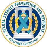 SAPRO Crest. Department of Defense: Sexual Assault Prevention and Response