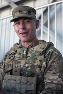 &quot;I love to be overseas, experience new cultures and see new places, the Army Reserve has provided me with the opportunity to do just that, while serving my country,&quot; said Sgt. Ryan Stanley, from East Falmouth, Mass., a human resources non-commissioned officer with the 316th Sustainment Command (Expeditionary), an Army Reserve unit from Coraopolis, Pa. Stanley joined the Army Reserve in 2002, and he has deployed in support of Operation Enduring Freedom 2003-04, Operation Iraqi Freedom 2007-08, and Operation New Dawn 2011-12. (U.S. Army photo by Sgt. Christopher Bigelow)