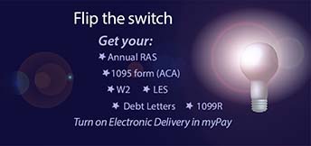 Switch to electronic delivery ad