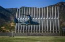 Aircrew with the 20th Special Operations Squadron and combat controllers with the 26th Special Tactics Squadron execute an aerial and ground demonstration for U.S. Air Force Academy cadets Nov. 10, 2015, in Colorado Springs, Colo. The flyover and demonstration celebrated Veterans Day with future leaders of the Air Force. (U.S. Air Force photo/Airman 1st Class Shelby Kay-Fantozzi)