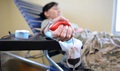 Donors with type A, B or AB blood are often times good candidates to donate plasma. Type AB plasma is known as “universal plasma” which means that it can be received by anyone, regardless of their blood type. (U.S. Army photo by Nick Conner)