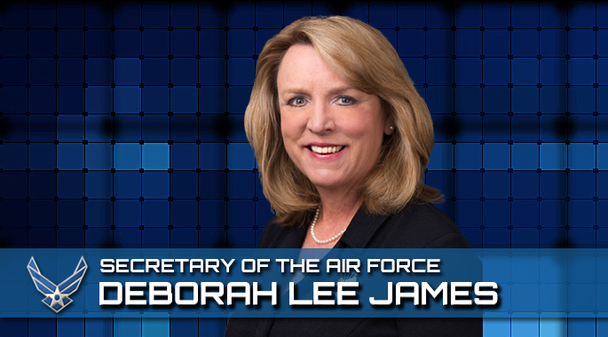 Portrait of Deborah Lee James, Acting Secretary of the Air Force