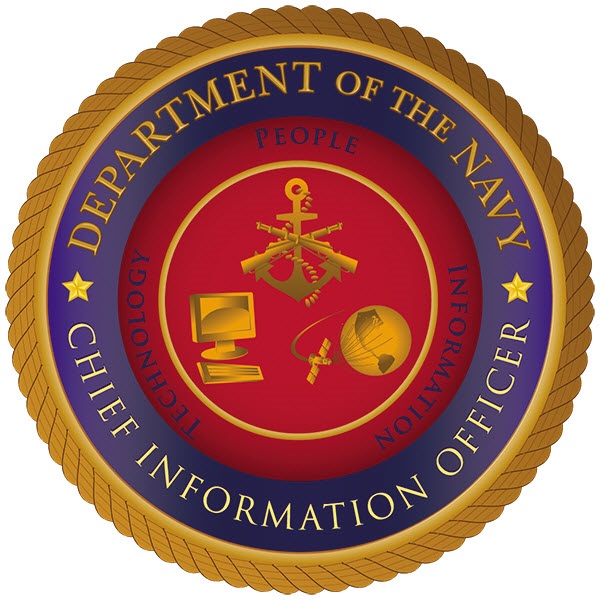 Official seal of the Department of the Navy Chief Information Officer