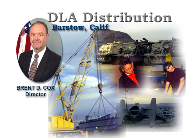 Barstown, Calif. Distribution Images with a picture of the director, Brent D. Cox
