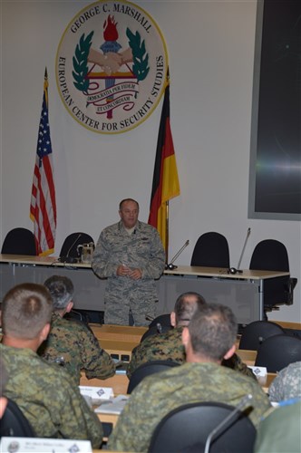 Commander of the U.S. European Command U.S. Air Force Gen. Philip Breedlove, who is also the 17th Supreme Allied Commander Europe of NATO Allied Command Operations, met with senior leaders July 20 at the EUCOM Security Seminar.