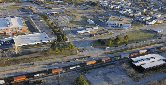  Aerial view of Naval Support Activity Hampton Roads