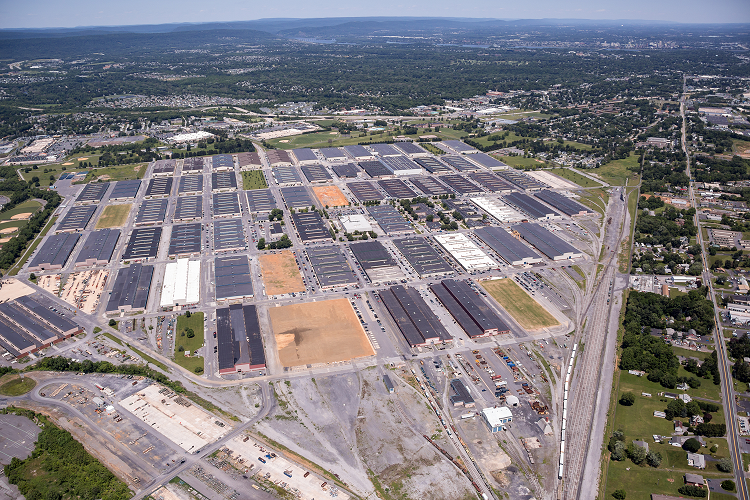  Aerial view of Naval Support Activity Mechanicsburg