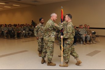 75th Training Command change-of-responsibility ceremony