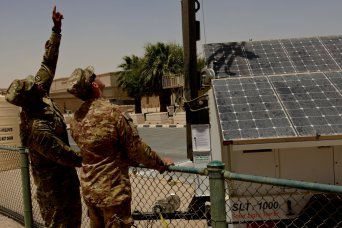 Solar lighting project moves forward at US Army Central